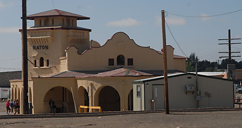 Amtrak Station in Raton, NM