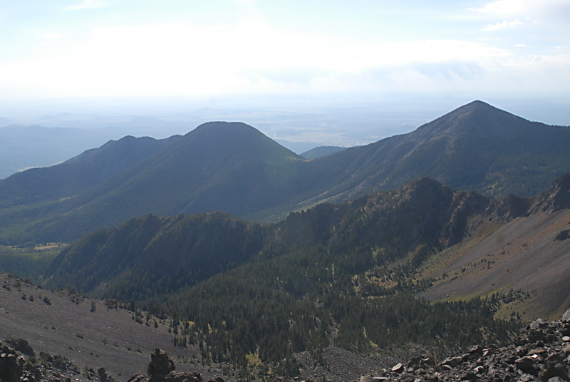 View East from the Humphreys Peak Ridgeline