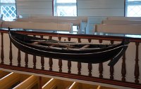 DSC 5096  Boat Model in Church, Faroe Islands