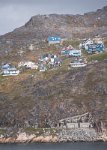 DSC 5913  Shoreline and Houses on the Hillside, Qaqortoq