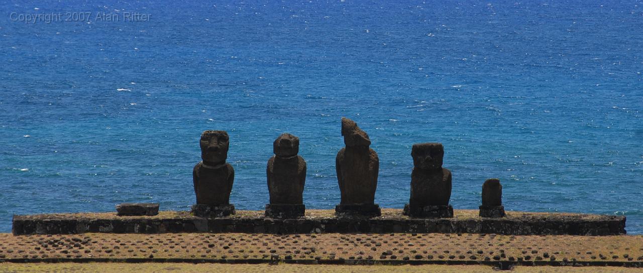 Slide_002.jpg - Re-erected Moai at Tahai, Near Hanga Roa