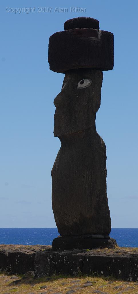 Slide_010.jpg - Profile of Moai with Restored Eyes