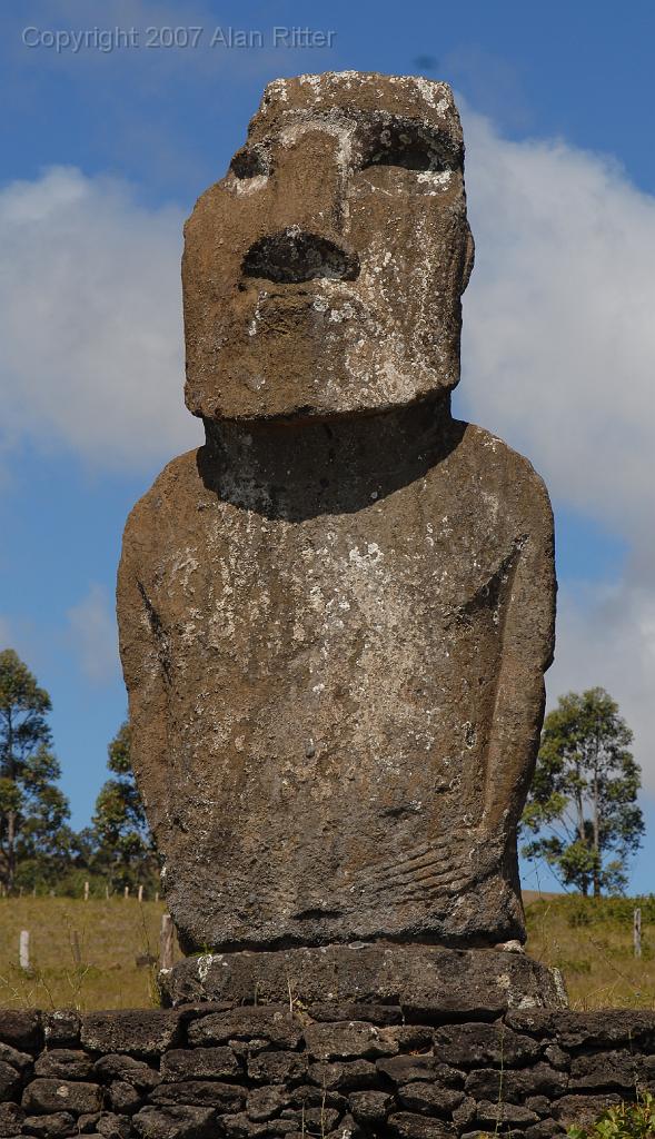 Slide_020.jpg - Another Moai at Ahu Akivi