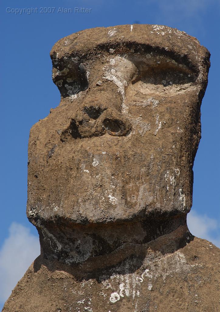 Slide_022.jpg - Moai are carved with Nostrils to Allow them to Breathe on the Village they Overlook