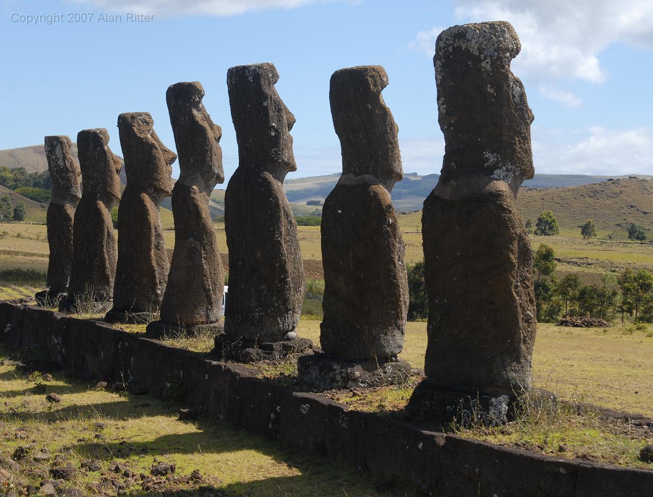 Slide_025.jpg - Rear View of Moai at Ahu Akivi