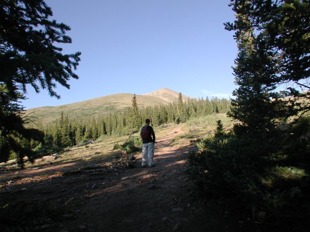 Almost up to Treeline at 12,000'