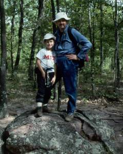 Atop Taum Sauk Mountain