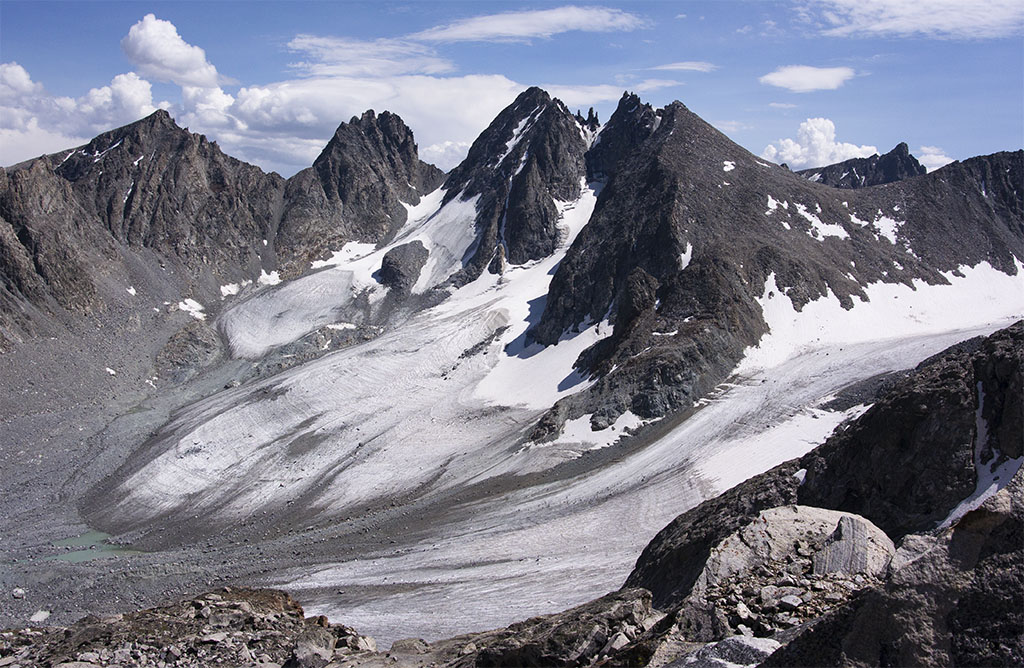 Dinwoody Glacier in the Afternoon