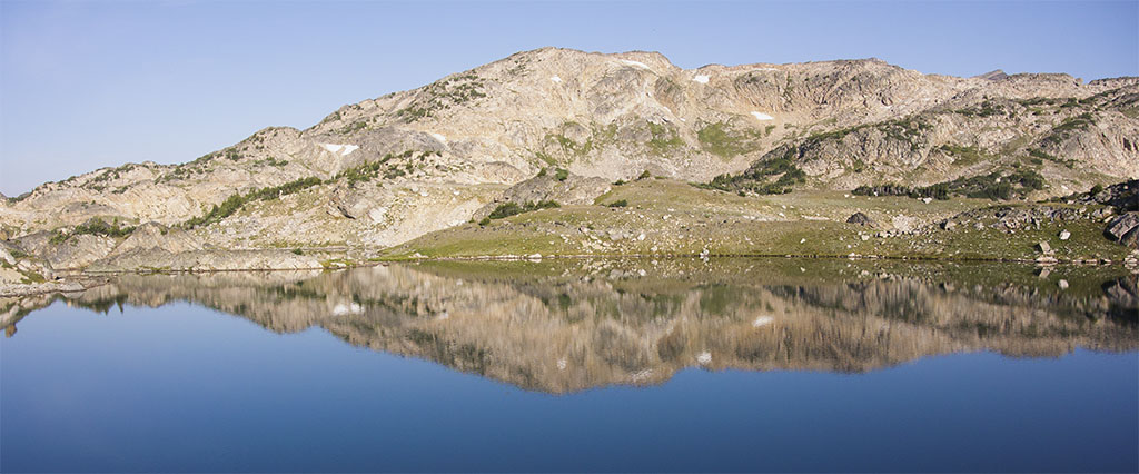 Rough Lake from Camp 1