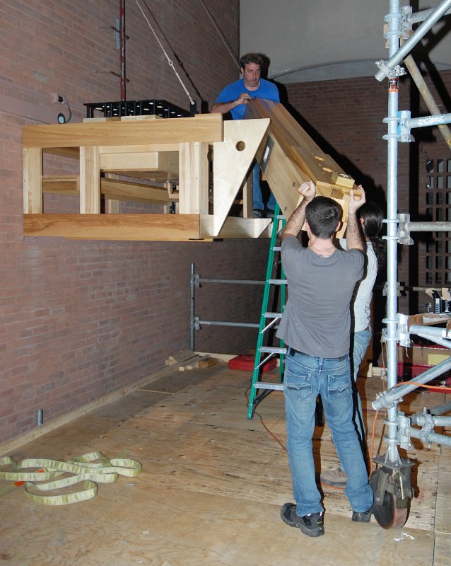 DSC_4688.JPG - Smaller wind chests are manhandled into place.