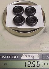 Stock Pinewood Derby Wheels