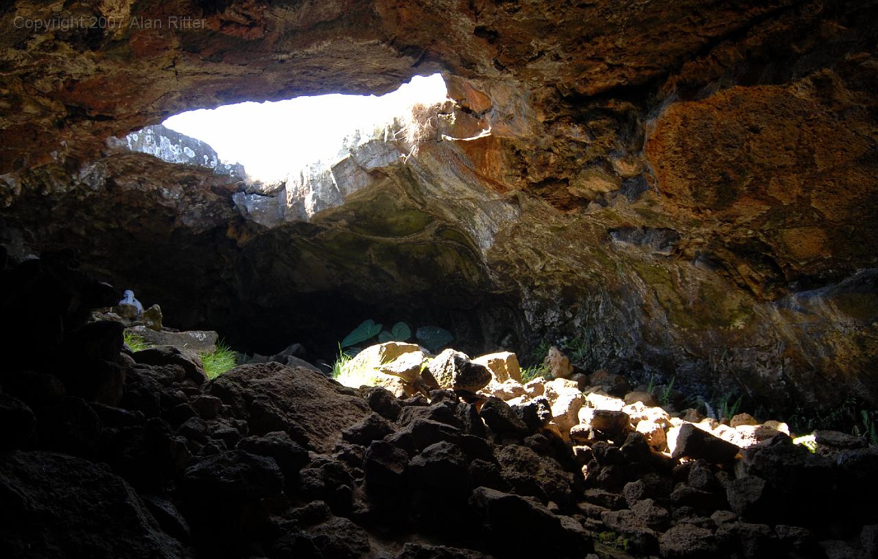 Slide_030.jpg - Opening at Far End of Lava Tube