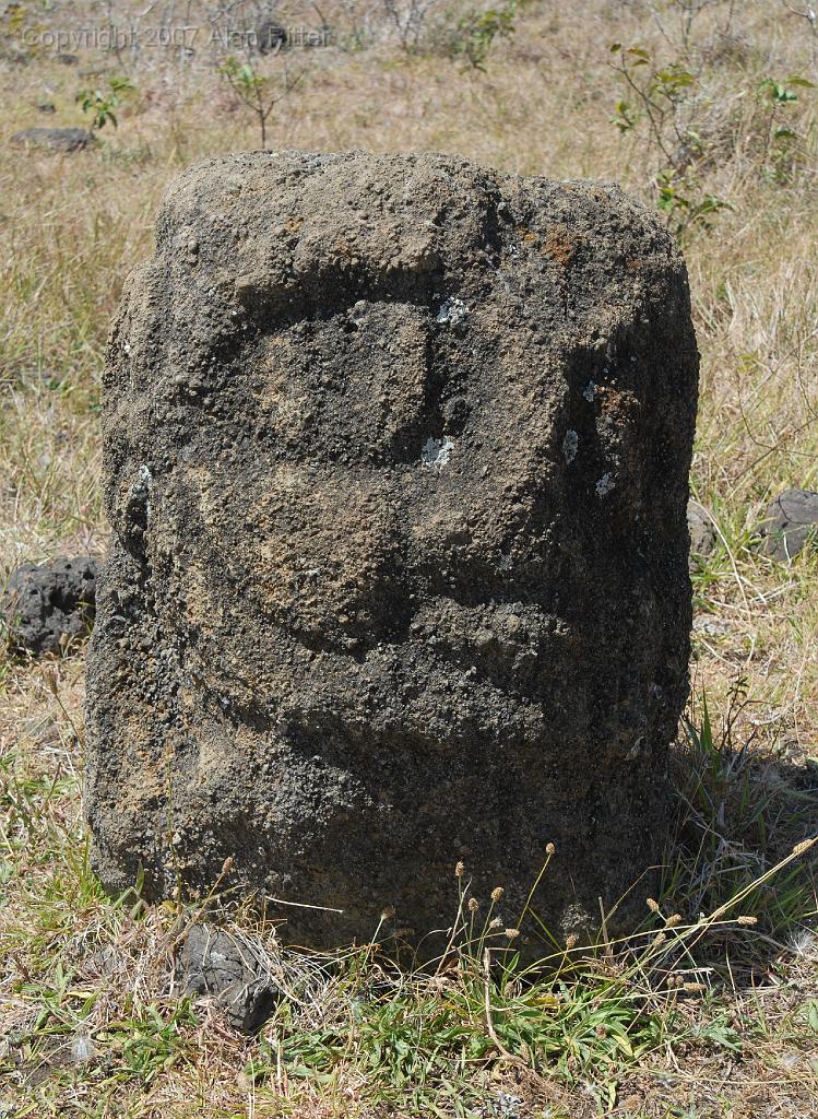 Slide_101.jpg - Guardian of the Quarry?  Note the Different Style of this Head