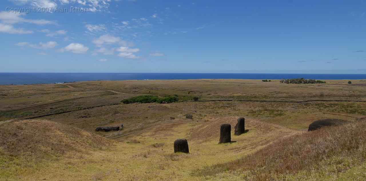 Slide_109.jpg - "The Road of the Moai"  Exit from the Quarry