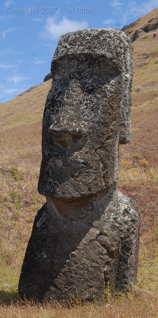 Slide_114.jpg - Moai on Slope down from Quarry